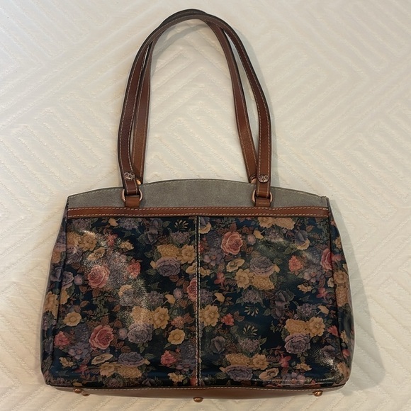 Patricia Nash Vintage Belver Floral Fields Shoulder Bag - Picture 6 of 13